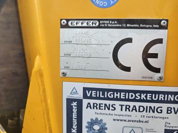Volvo FH 540 8x2 / EFFER 95 tm CRANE / JIB WINCH - KRAN